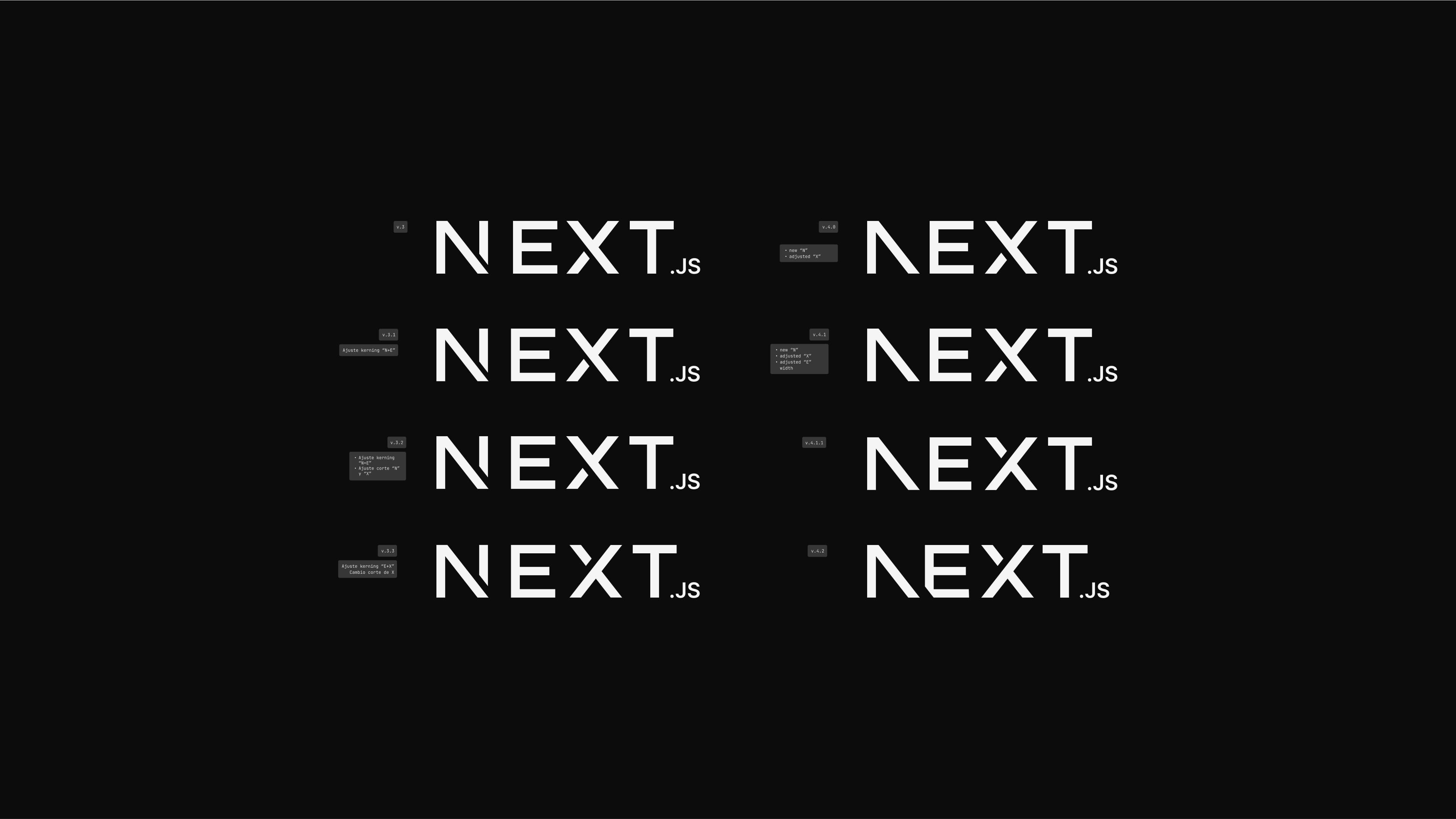 Next.js Logo Process